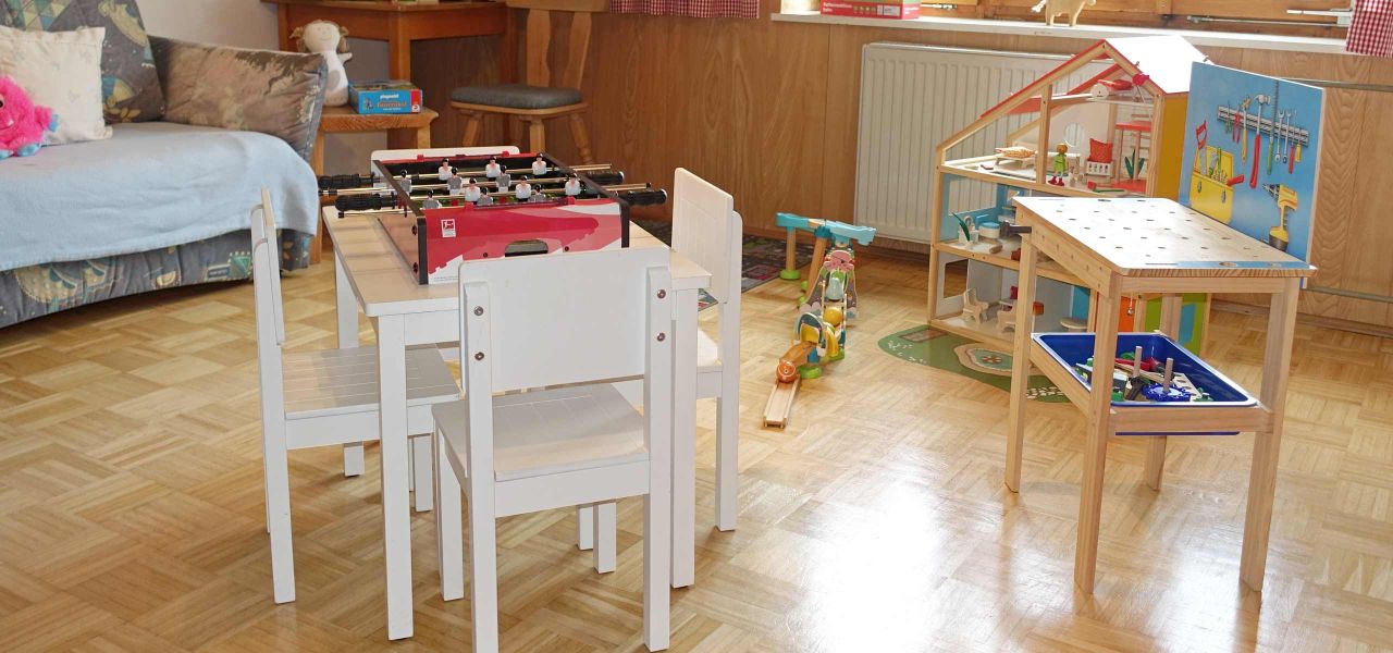 Spielzimmer im Ferienhof Durach